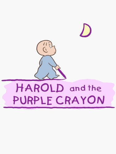 harold and the purple crayon shirt